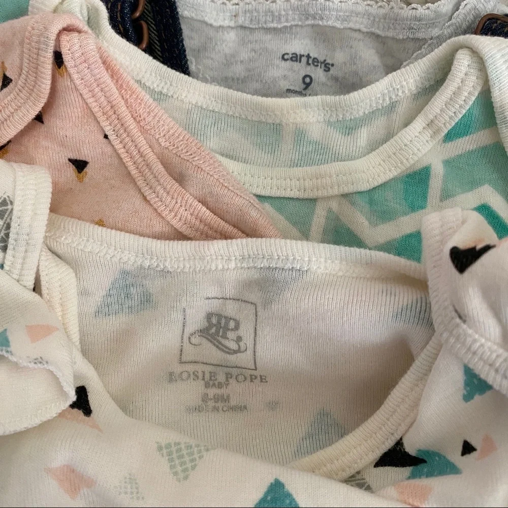 Baby Girl Clothing Bundle 6–9M 9M Dresses Bodysuits Set Outfit Lot